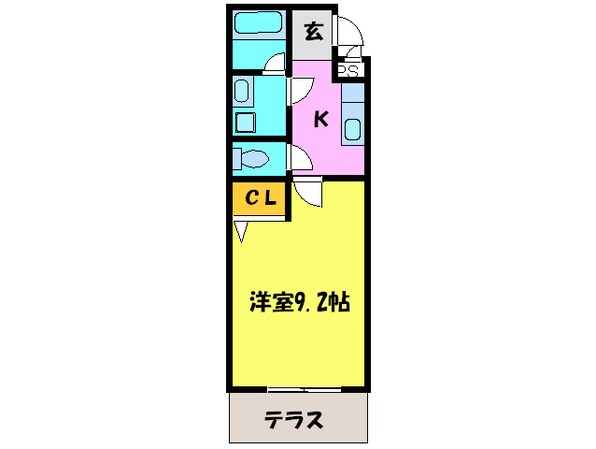 パレス花紋の物件間取画像